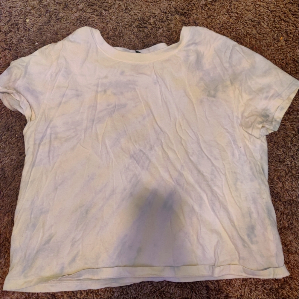 Target Tie Die Crop